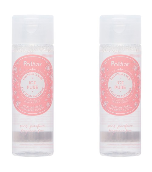 Kit Duo Eau Micellaire Cristalline sans parfum IcePure - Polaar