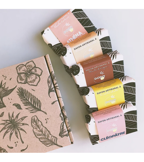 Box 5 savons bio et/ou vegan - Dodo House