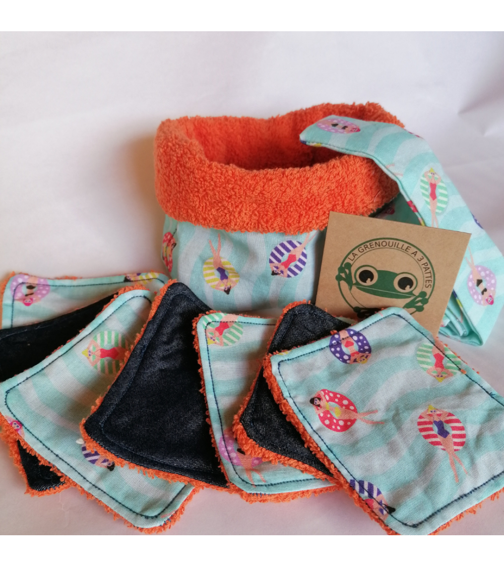 Ensemble Panier Lingettes Et Headband La Grenouille A 3 Pattes Ensemble Panier Lingettes Et Headband La Grenouille A 3 Pattes