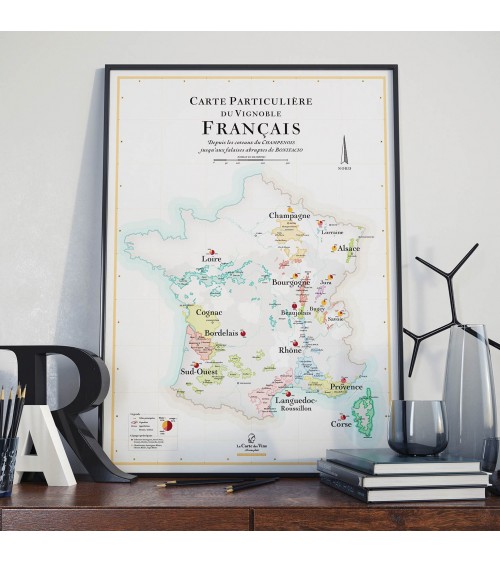 La Carte des vins de France