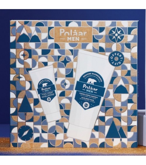 Coffret Polaar Men Crème de l'extrême & Gel douche 3 en 1 Coffret Polaar Men Crème de l'extrême & Gel douche 3 en 1